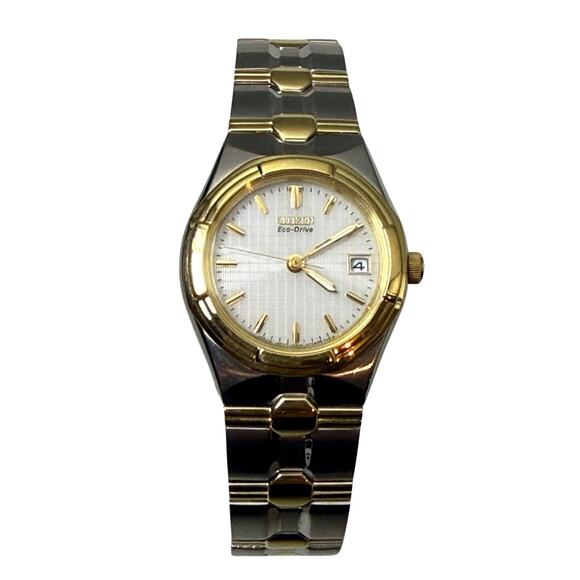 Citizen Eco-Drive Watch Ladies Two-tone Stainless Steel Citizen Watch - Picture 1 of 8